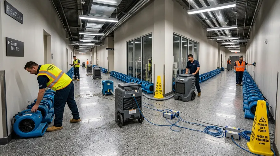 Commercial Water Damage Restoration in Lakewood, OH
