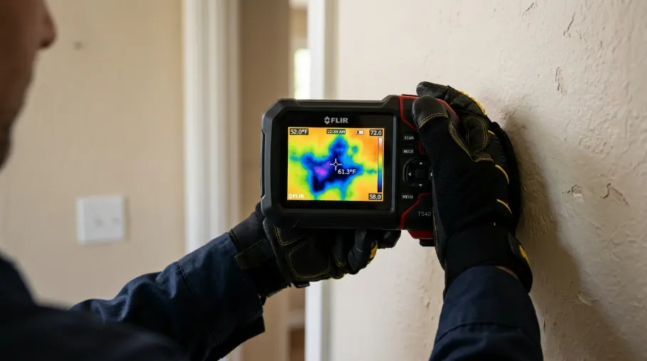 Moisture Detection in Lakewood, OH