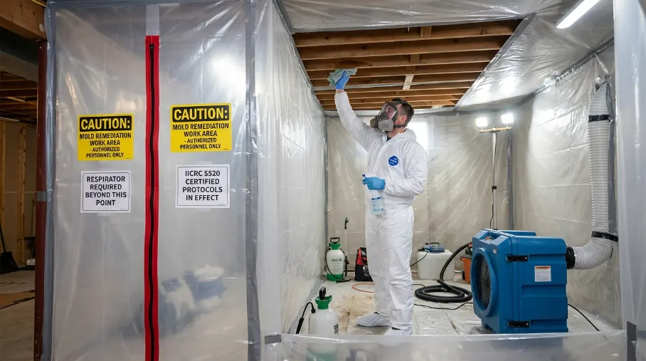 Mold Remediation in Lakewood, OH