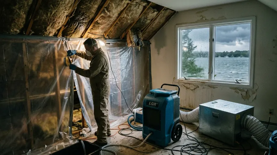 Storm Water Damage in Lakewood, OH